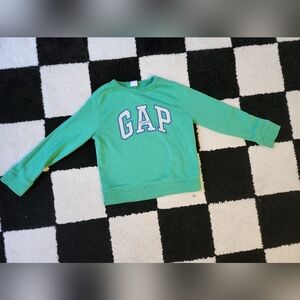 GAP Green Long Sleeve Crewneck